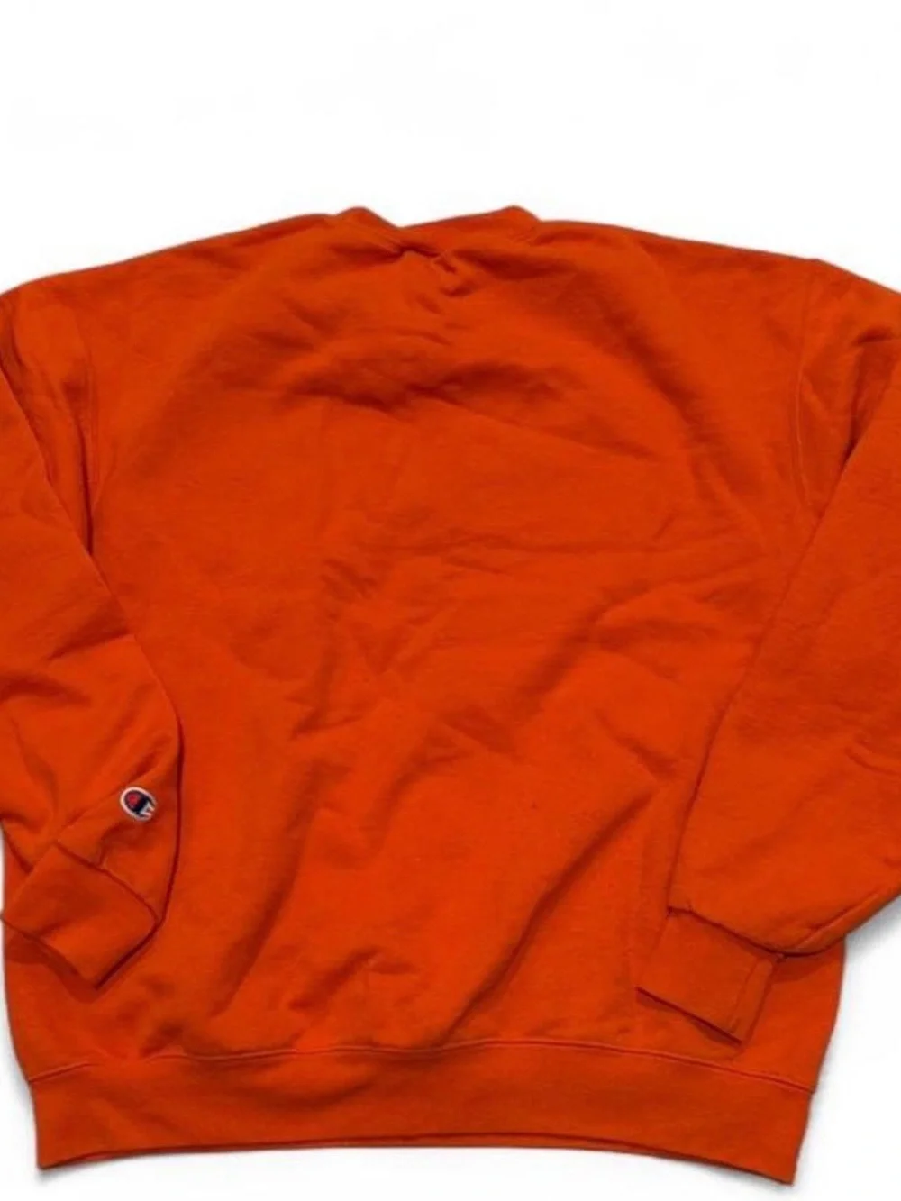 Champion Orange Illinois 'Fighting Illini' Crewneck Sweatshirt